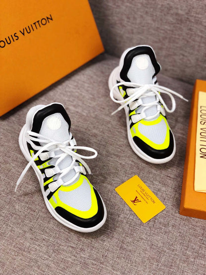 BL - LUV Archlight Black White Yellow Sneaker