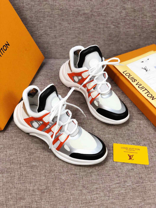 BL - LUV Archlight White Black Orange Sneaker