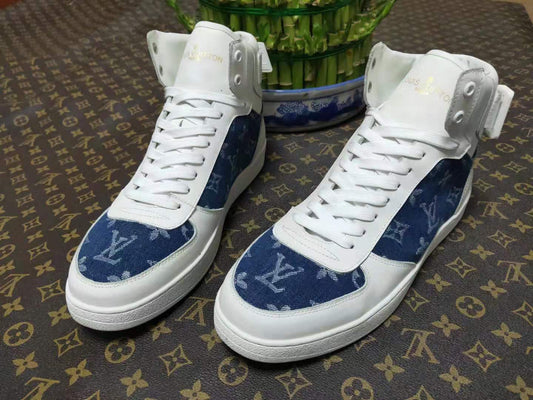 BL - Luv Rivoli White Blue Sneaker