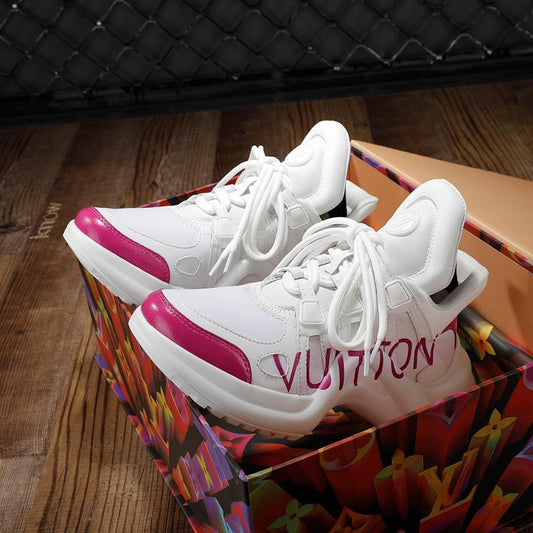 BL - LUV Archlight White Pink Sneaker