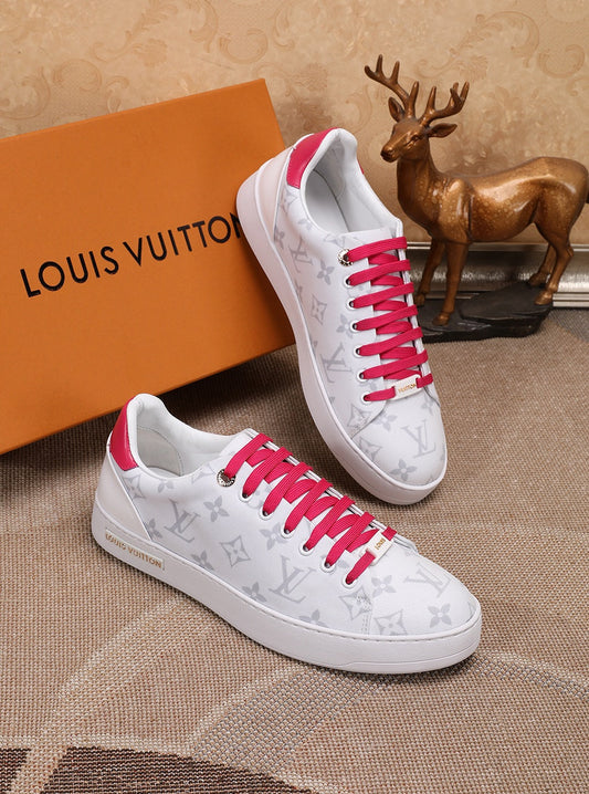 BL - LUV Time Out Pink And White Sneaker