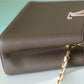 LV Capucines BB Taurillon Smokey Brown Green/ Creme/ Pink For Women,  Shoulder And Crossbody Bags 27cm/10.6in LV M59516