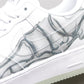 BL - AF1 Skeleton Halloween White
