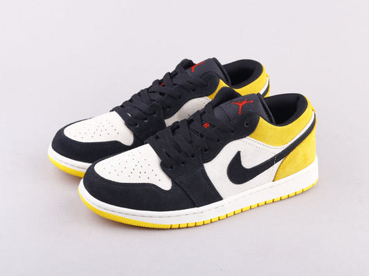 BL - AJ1 black and yellow toes