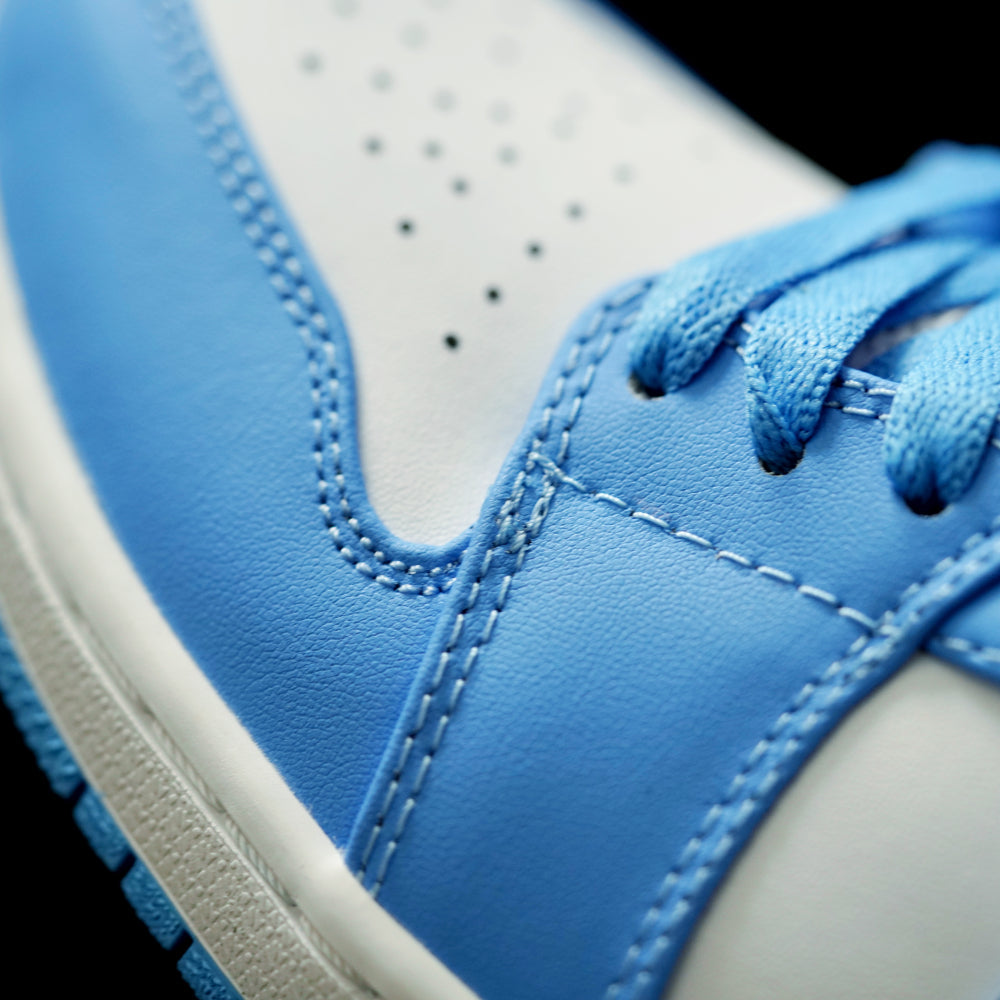 BL - AJ1 Low North Carolina Blue