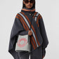 BB PeGucciy Small Canvas Bag Gray For Women, Bags 9.8in/25cm