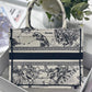 DI Small Book Tote White, For Women, Women’s Handbags 26.5cm/10.5in CD M1265ZRHZ_M941