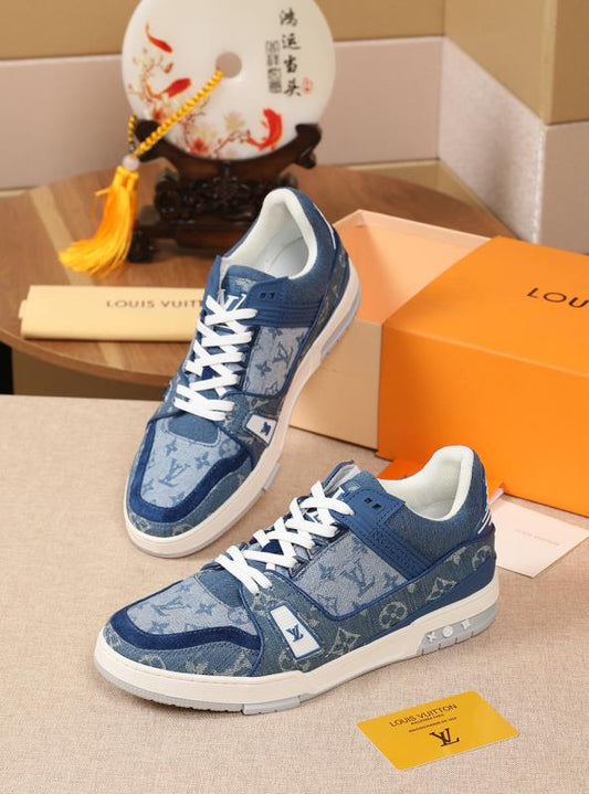 BL - LUV SurfaBL In BLnogram Blue Sneaker