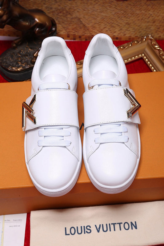 BL - LUV Font Row White Sneaker