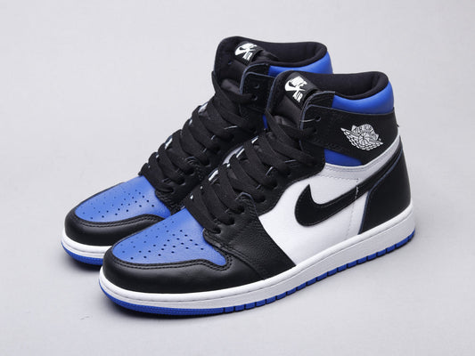 BL - AJ1 black and blue toe