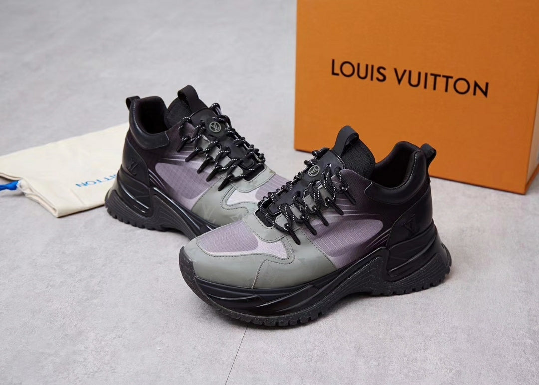 BL - LUV Run Away Purple Black Sneaker