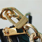 LV Coussin PM High Shiny Alligator Black For Women,  Shoulder And Crossbody Bags 10.2n/26cm LV 