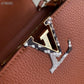 LV Capucines BB Taurillon And Python Brown For Women,  Shoulder And Crossbody Bags 10.4in/27cm LV N97980
