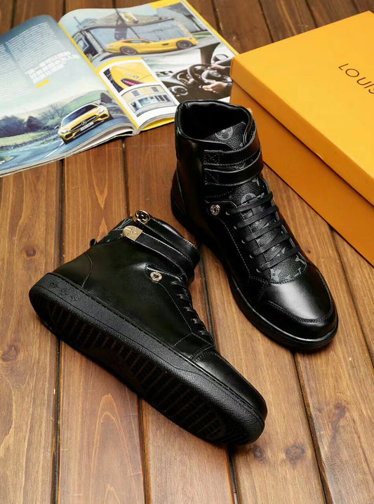 BL - LUV HIgh Top Black Sneaker