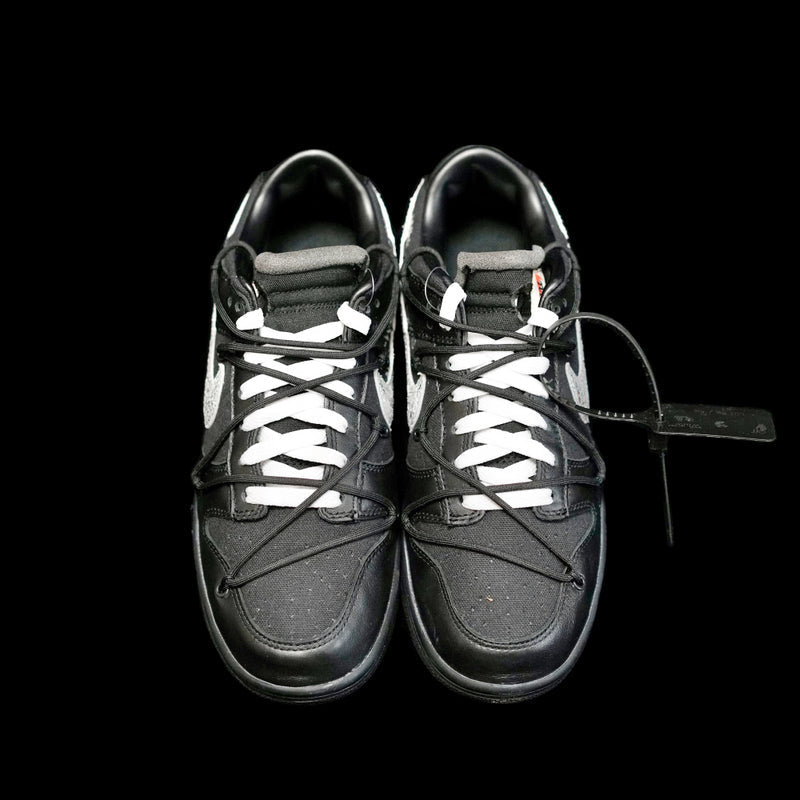 BL - OW x Dunk (NO.50) Black Silver