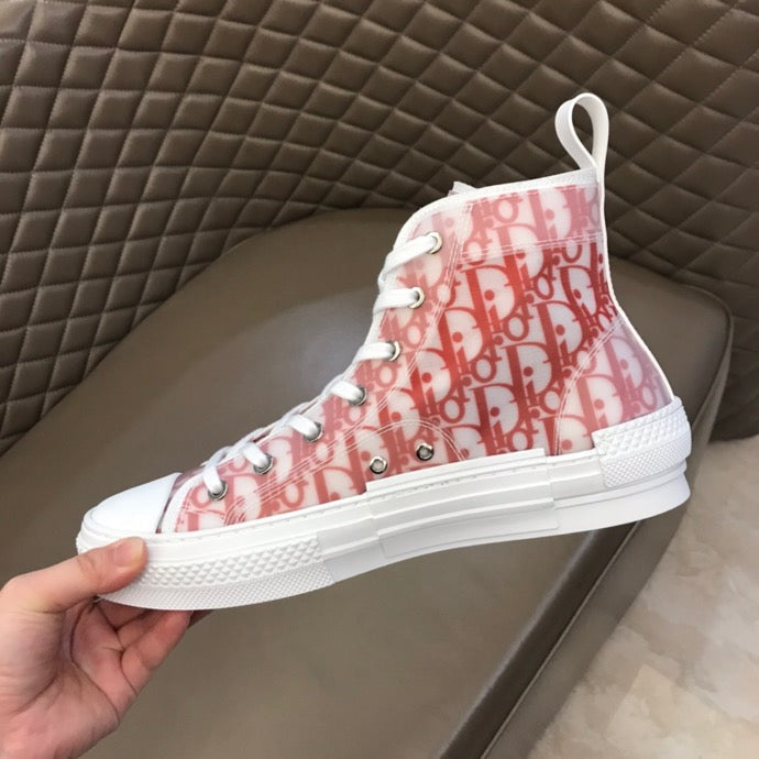 BL - DIR B23 Orange HIGH-TOP SNEAKER