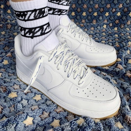 BL - AF1 White Raw Gum