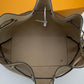 LV Bella Bucket Bag Mahina Galet Grey For Women, Women’s Handbags, Shoulder And Crossbody Bags 7.5in/22cm LV M57201