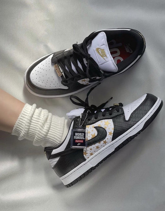 BL - SUP x DUNK black and white gold