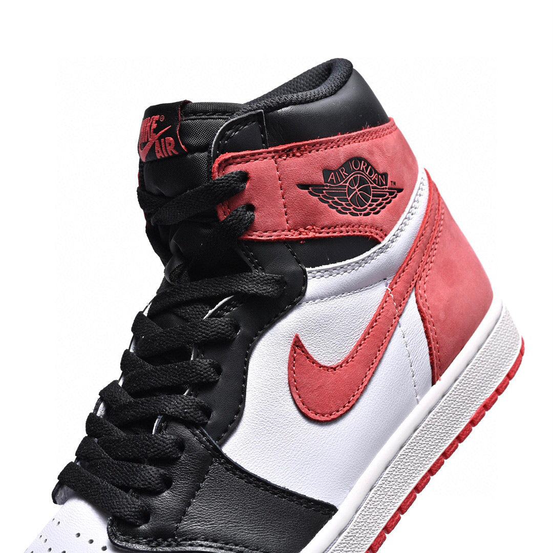 BL - AJ1 High Six Crowns Black and Red