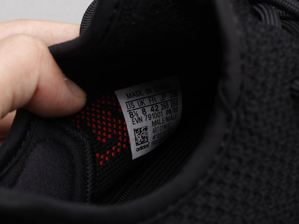 BL - Yzy 350 Black And Red Sneaker