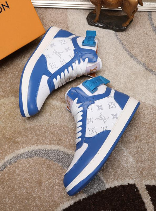 BL - LUV Rivoli High Blue Sneaker