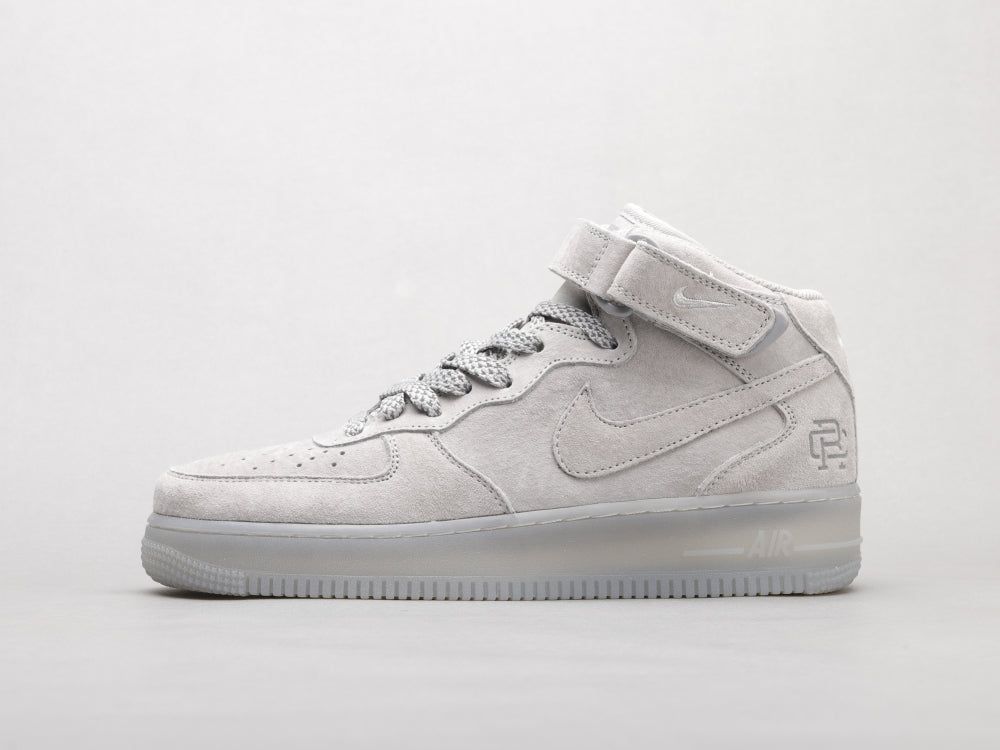 BL - AF1 Mid-top grey suede Champion