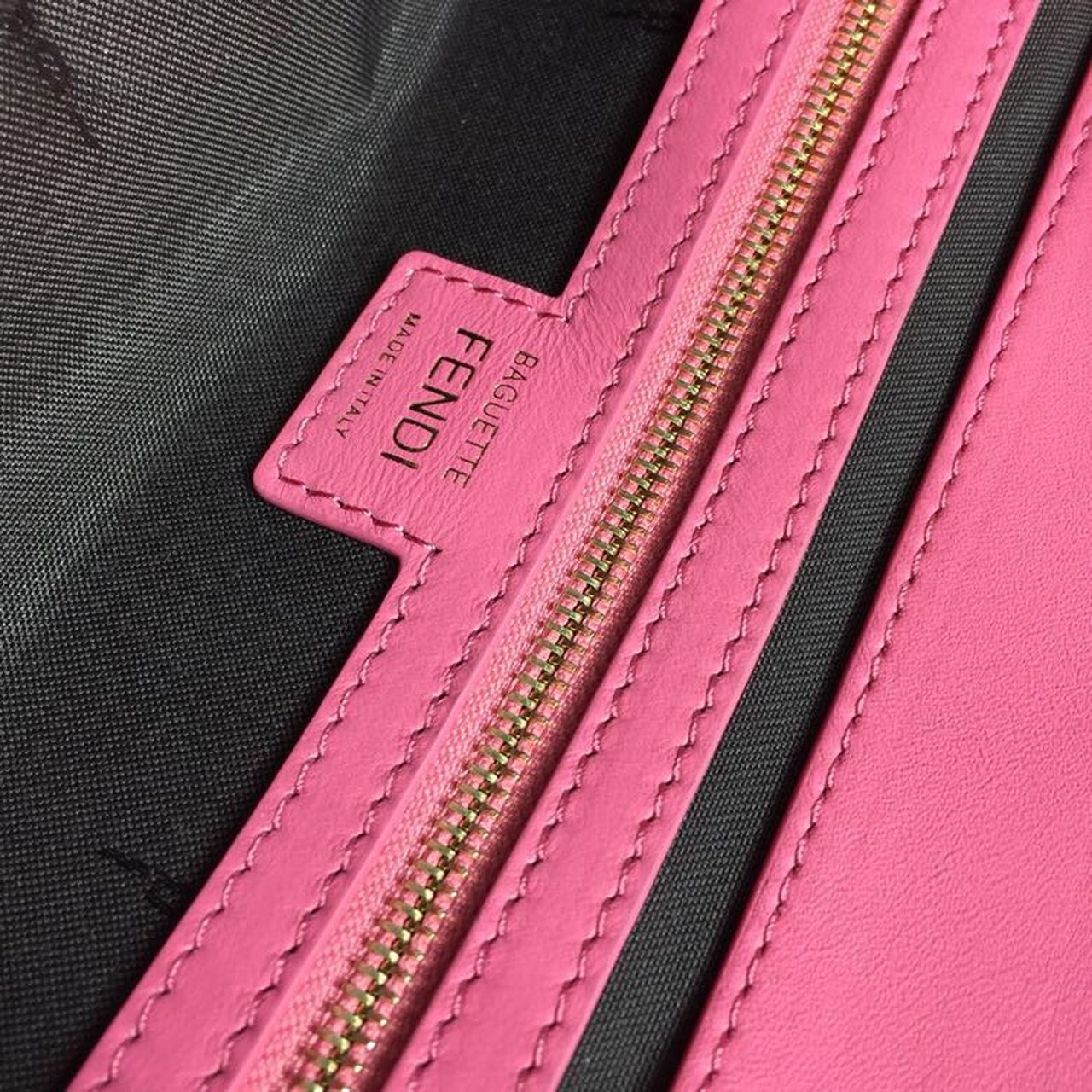 FI Baguette Nappa Pink For Women, Women’s Handbags, Shoulder And Crossbody Bags 10.6in/27cm FF 8BR600