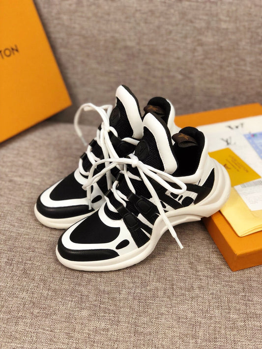 BL - LUV Archlight Black White Sneaker