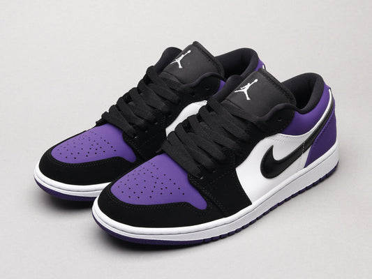 BL - AJ1 black and purple toes