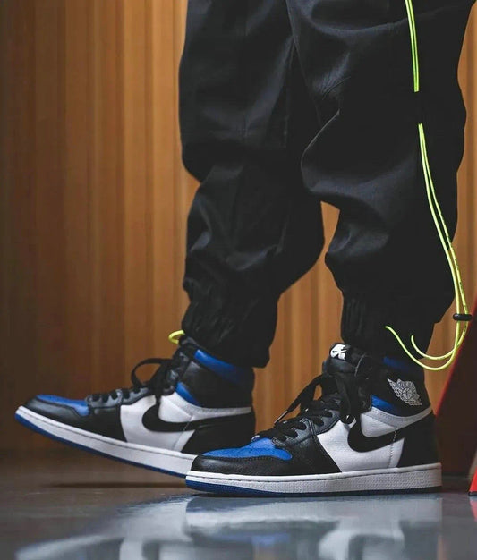 BL - AJ1 black and blue toe