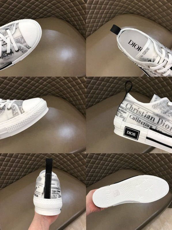 BL - DIR B23 Newspaper LOW-TOP SNEAKER