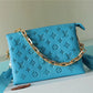 LV Coussin PM Monogram Blue For Women, Women’s Bags, Shoulder And Crossbody Bags 10.2in/26cm LV 