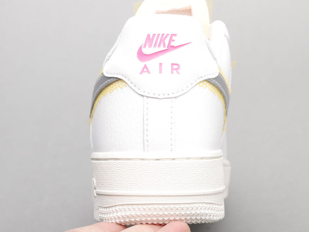 BL - AF1 Silver Yellow Low Top