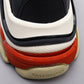 BL - Bla Triple S Black and Red Sneaker