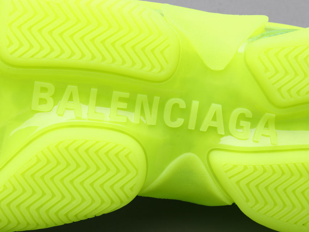 BL - Bla Air Cushion  Fluorescent Green Sneaker
