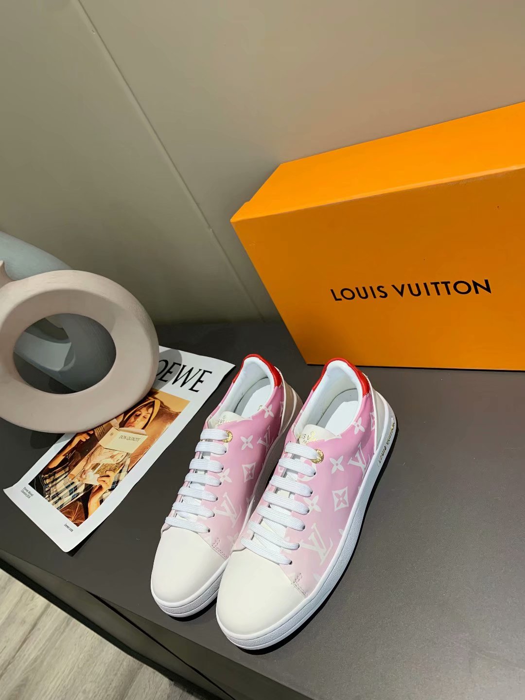 BL - LUV Time Out Orange White Sneaker