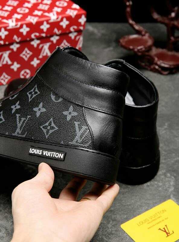 BL - LUV HIgh Top Black Sneaker