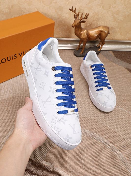 BL - LUV Time Out Blue And White Sneaker