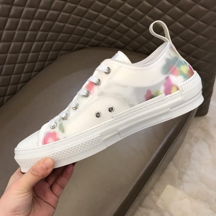 BL - DIR B23 Flowers Print LOW-TOP SNEAKER