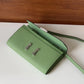 HM Constance Epsom Long To Go Wallet Light Green For Women, Wallet 8.1in/21cm