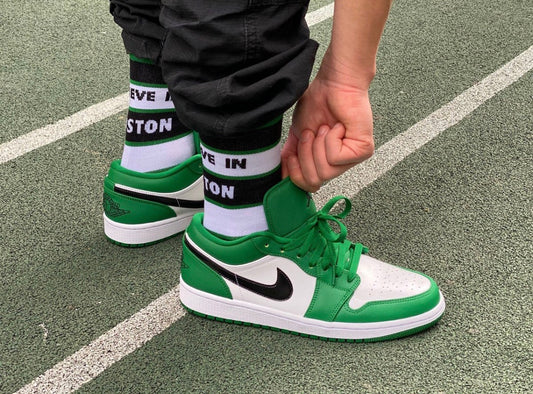 BL - AJ1 celtic white green