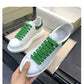 Alexander McQueen Oversized Sneaker White/Green For Men