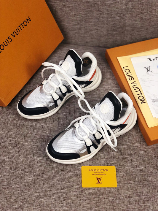 BL - LUV Archlight White Black Orange Sneaker