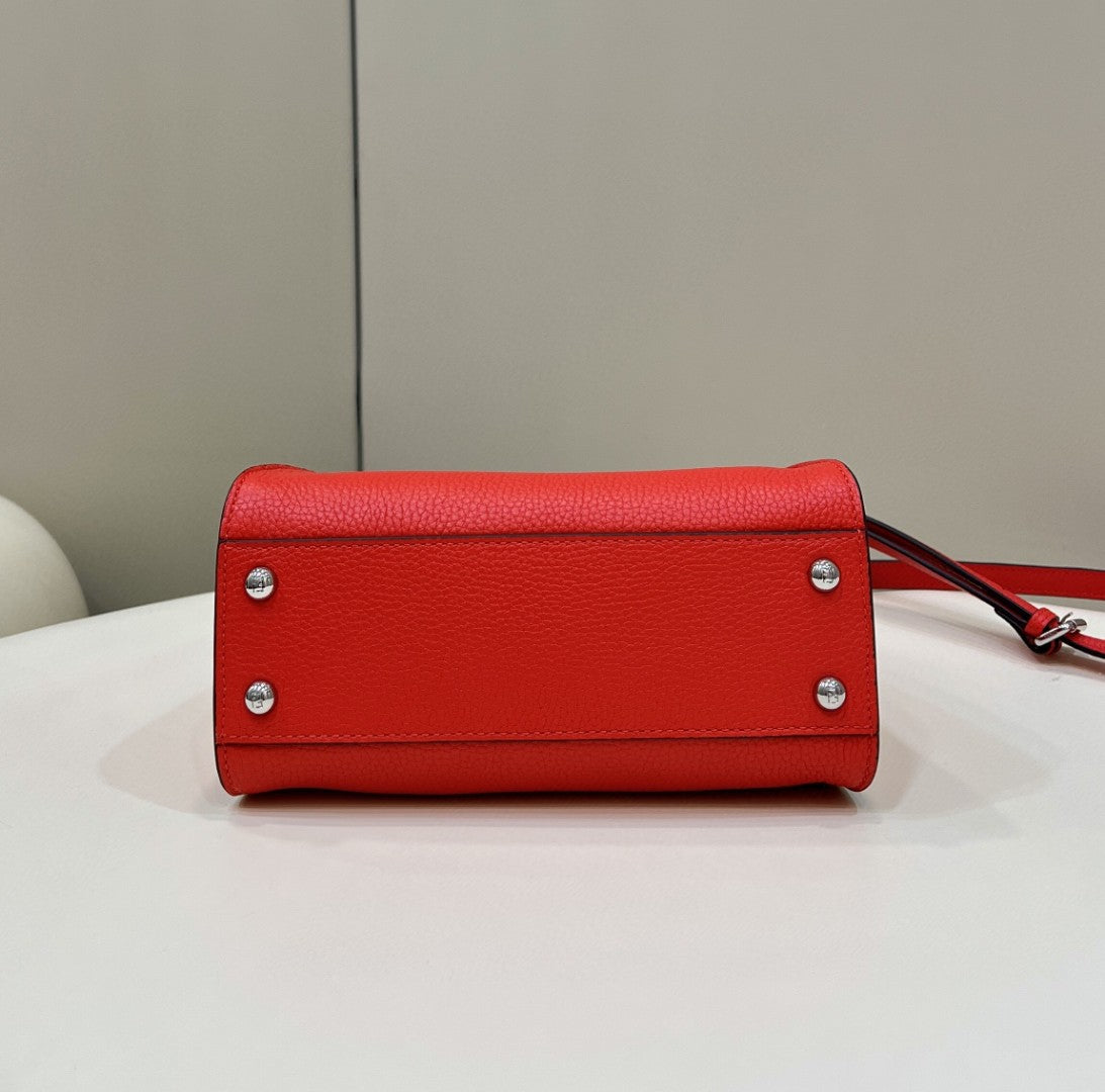 FI Peekaboo Small Red Bag For Woman 23cm/9in