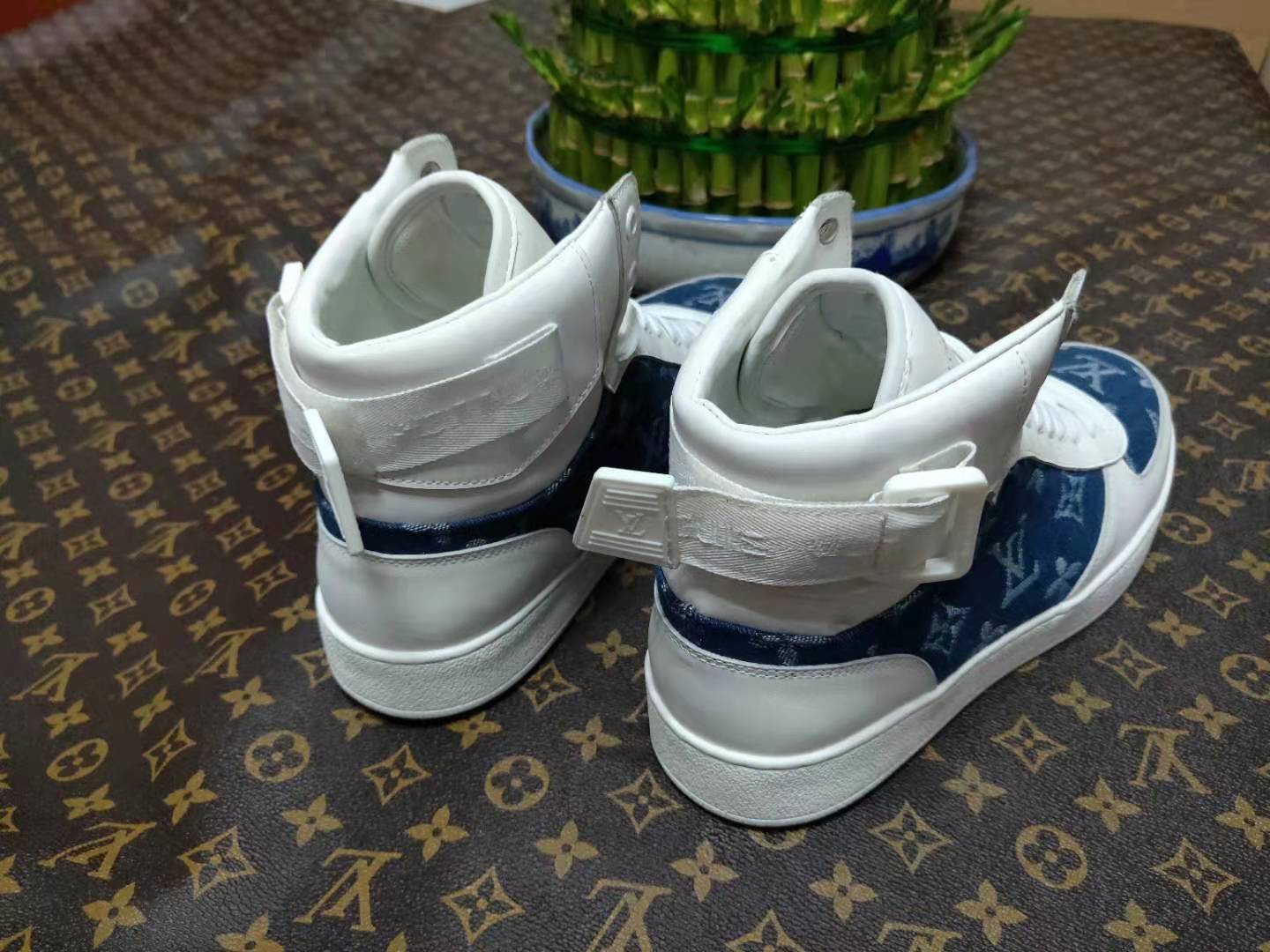 BL - Luv Rivoli White Blue Sneaker