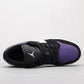 BL - AJ1 Black and purple toes