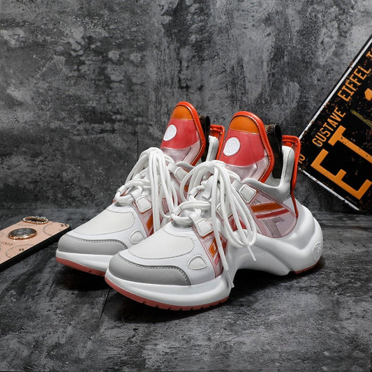 BL - LUV Archlight White Orange Sneaker