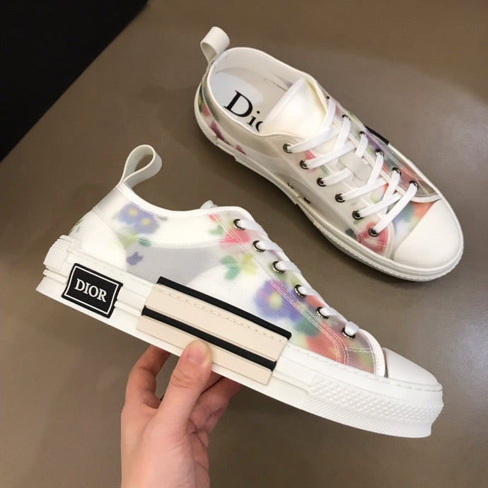 BL - DIR B23 Flowers Print LOW-TOP SNEAKER