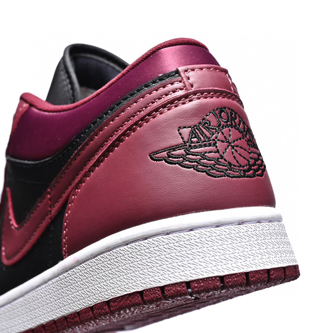 BL - AJ1 low wine red metal wings